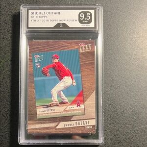 Shohei Ohtani Topps Now #TN-2-Graded 9.5